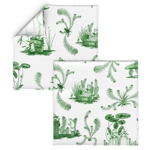 Frog Toile (Green)