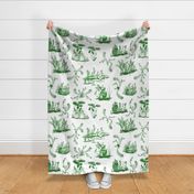 Frog Toile (Green)