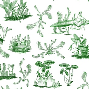 Frog Toile (Green)