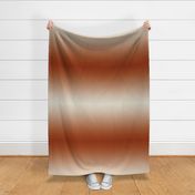 Gradient Ombre Fabric Red Rust to White
