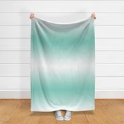 Gradient Ombre Fabric Teal Aqua Seafoam to White