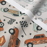 Car Race Boys Pattern