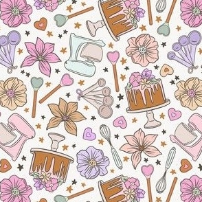 Spring Cooking and Baking Pattern