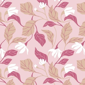 Jasmine Blossoms - Pink Theme