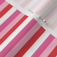 red and pink stripe