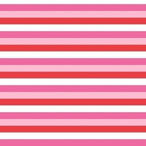 red and pink stripe