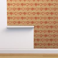 Love Birds on a Line Bunting