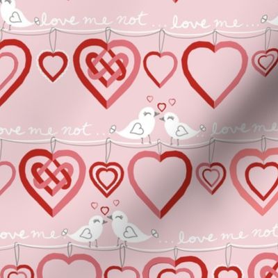 Love Birds on a Line Bunting