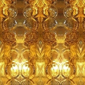 Shimmering Golden Glass