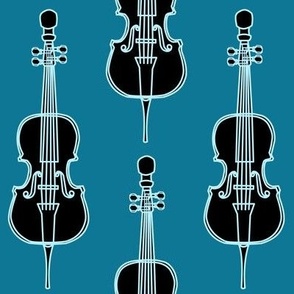 Large Cello Blue