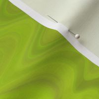 Marbled Endpaper Stripe in Lime Greens
