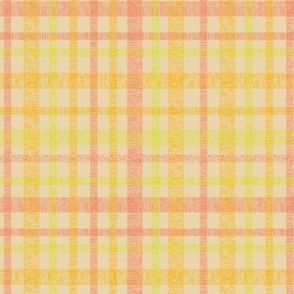 Plaid Hatches Warm colors