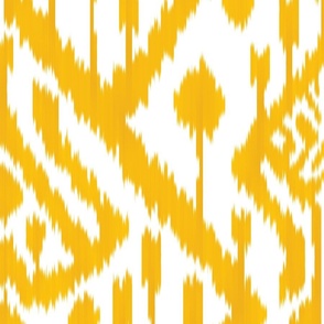 Ikat Deco golden yellow 200