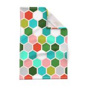 Bold Palm Springs Jumbo Hexagons