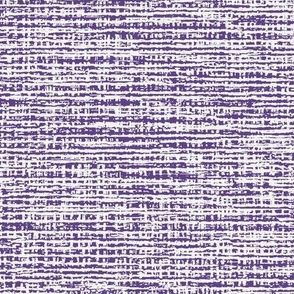 Natural Coarse Burlap Texture Neutral Purple and White _Grape Purple _Off White Subtle Modern Abstract Geometric