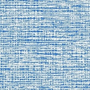 Natural Coarse Burlap Texture Neutral Blue and White _Sapphire Blue _Off White Subtle Modern Abstract Geometric