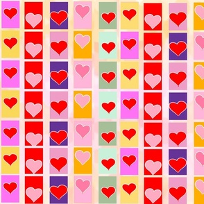 VALENTINES OF MANY COLORS