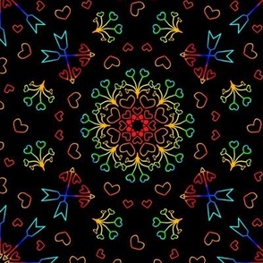 Love is a Kaleidoscope Firework