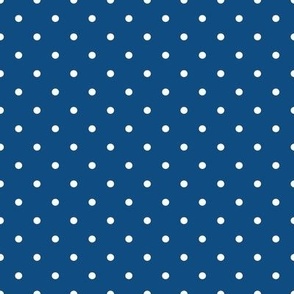 Classic Blue Polka Dot Pattern CBSP1