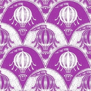 Hot Air Balloon Adventure, Cosmo Purple