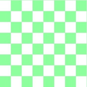 lime green checker pattern