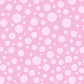 Pink Flat Bubble Pattern CUAP1