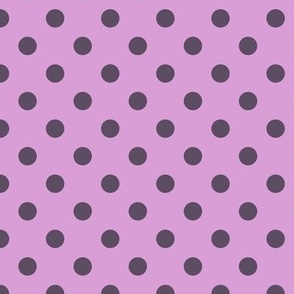 Polka Dot Pattern - Lilac and Somber Lilac