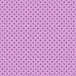 Tiny Polka Dot Pattern - Lilac and Somber Lilac