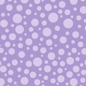 Purple Flat Bubble Pattern CUAP1