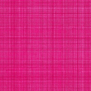 Classic Gingham Checks Plaid Natural Hemp Grasscloth Woven Texture Classy Elegant Simple Pink Blender Bright Colors Summer Bold Rose Magenta Pink FF007F Bold Modern Abstract Geometric