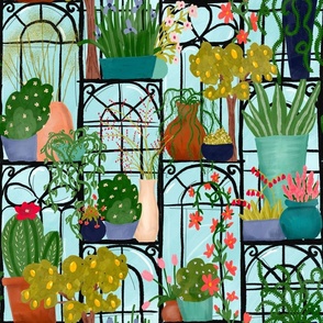 Greenhouse windows