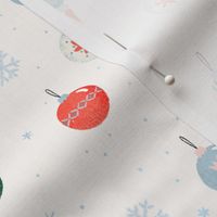 Winter Holiday Ornaments // Whimsical Wonderland (medium scale)