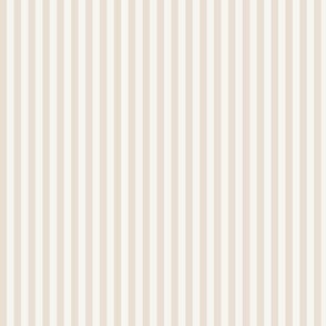 Candy Stripe - Small - Beige and offwhite
