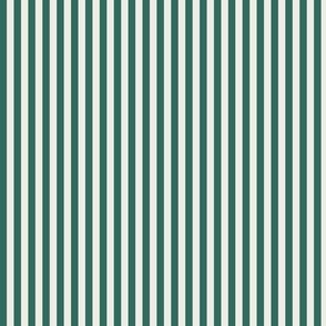 Candy Stripe - Small - Pine green