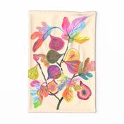 Fig Tea towel_Ivory