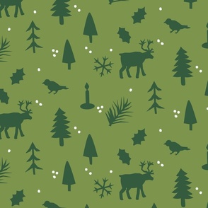 Christmas - green (medium)