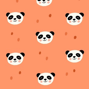 Baby Panda - Orange