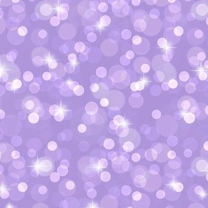 Sparkly Bokeh Pattern - Lavender Color