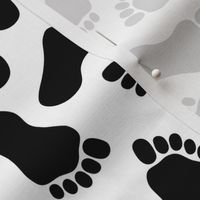 Bigfoot Foot Print Tracks  