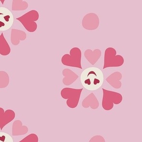 Kitschy Ditsy Happy Valentine Hearts