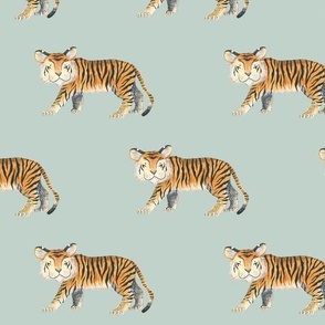 Lil Tiger / Medium / Soft Blue Grey