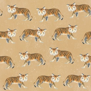Lil Painted Tigers / Medium / Tan