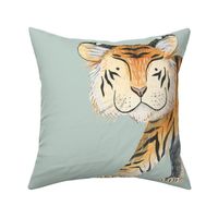 Lil Tiger / Large / Soft Blue Grey