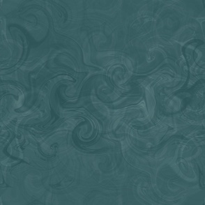 French Rococo - Storm - Teal