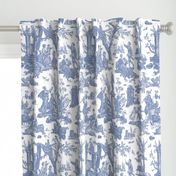 French Toile in Blue