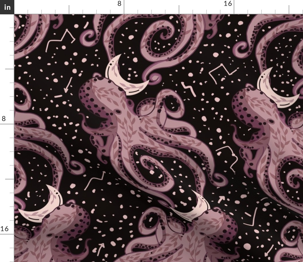 Celestial Midnight Octopus