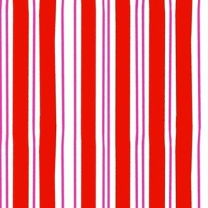 Red and Pink Stripes