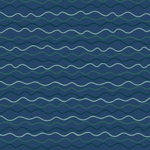 Irregular waves - Large scale