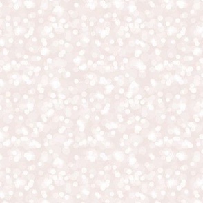 Small Sparkly Bokeh Pattern - Eggshell White Color