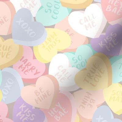 Kitsch Valentine Hearts